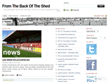 Tablet Screenshot of fromthebackoftheshed.wordpress.com