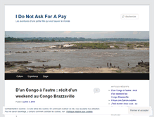 Tablet Screenshot of idonotaskforapay.wordpress.com