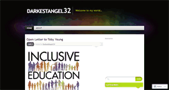 Desktop Screenshot of darkestangel32.wordpress.com