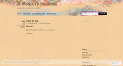 Desktop Screenshot of morgan3rdgrade.wordpress.com