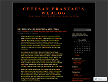 Tablet Screenshot of cetusanprantau.wordpress.com