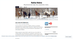 Desktop Screenshot of nahianebra.wordpress.com