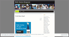 Desktop Screenshot of molinbangunan.wordpress.com