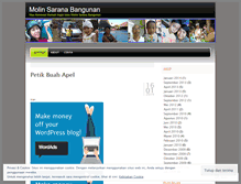 Tablet Screenshot of molinbangunan.wordpress.com