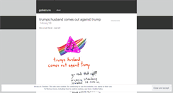 Desktop Screenshot of gobscure.wordpress.com