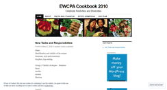 Desktop Screenshot of ewcpacookbook.wordpress.com