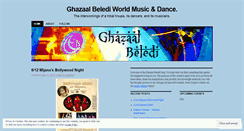 Desktop Screenshot of ghazaalbeledi.wordpress.com