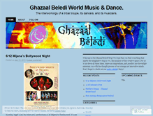 Tablet Screenshot of ghazaalbeledi.wordpress.com