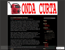 Tablet Screenshot of ondacurta.wordpress.com