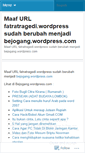 Mobile Screenshot of fatratragedi.wordpress.com