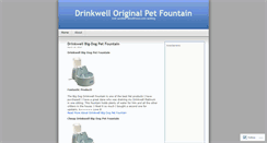 Desktop Screenshot of cheapdrinkwellpetfountain.wordpress.com