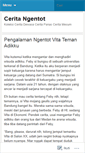 Mobile Screenshot of ceritangentotpanas.wordpress.com