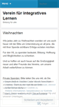 Mobile Screenshot of integrativeslernen.wordpress.com