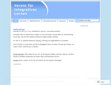 Tablet Screenshot of integrativeslernen.wordpress.com