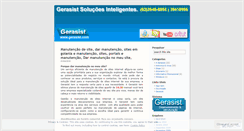 Desktop Screenshot of gerasist.wordpress.com