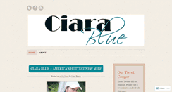 Desktop Screenshot of ciarablue.wordpress.com