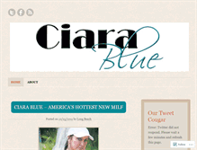 Tablet Screenshot of ciarablue.wordpress.com