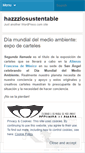 Mobile Screenshot of hazzzlosustentable.wordpress.com