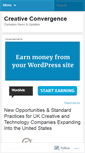 Mobile Screenshot of creativecvg.wordpress.com