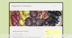 Desktop Screenshot of eggcentricgardens.wordpress.com