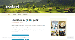 Desktop Screenshot of indobrad.wordpress.com