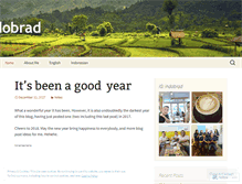 Tablet Screenshot of indobrad.wordpress.com