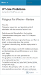 Mobile Screenshot of iphoneproblems101.wordpress.com