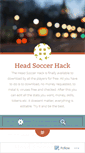 Mobile Screenshot of headsoccerhack.wordpress.com