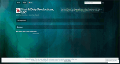 Desktop Screenshot of hurtdoty.wordpress.com