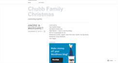 Desktop Screenshot of chubbfamilychristmas.wordpress.com