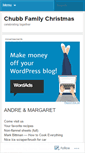 Mobile Screenshot of chubbfamilychristmas.wordpress.com