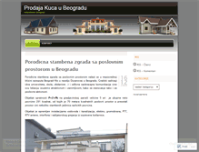 Tablet Screenshot of nekretninebg.wordpress.com