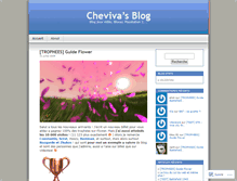 Tablet Screenshot of cheviva.wordpress.com