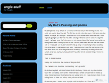 Tablet Screenshot of angiestuff.wordpress.com