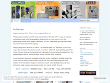 Tablet Screenshot of distributorlaboratorium.wordpress.com