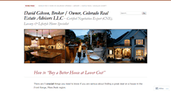 Desktop Screenshot of coloradospringsallhouses.wordpress.com