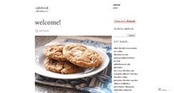 Desktop Screenshot of cakeb00k.wordpress.com