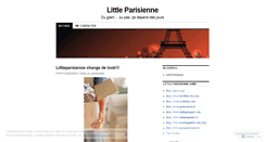 Desktop Screenshot of littleparisienne.wordpress.com