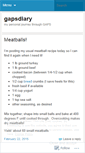 Mobile Screenshot of gapsdiary.wordpress.com