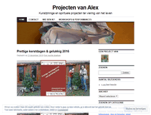 Tablet Screenshot of projectenvanalex.wordpress.com