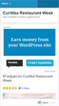 Mobile Screenshot of curitibarestaurantweek.wordpress.com