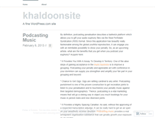 Tablet Screenshot of khaldoonsite.wordpress.com