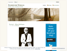 Tablet Screenshot of filmmusik.wordpress.com