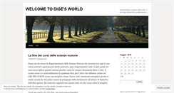 Desktop Screenshot of dige00.wordpress.com