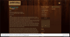 Desktop Screenshot of joefie.wordpress.com