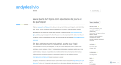 Desktop Screenshot of andydesilvio.wordpress.com