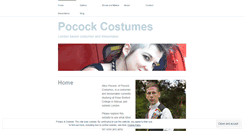 Desktop Screenshot of pocockcostumes.wordpress.com