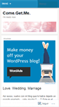 Mobile Screenshot of comegetme.wordpress.com