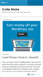 Mobile Screenshot of cvillenichebuzz.wordpress.com