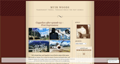 Desktop Screenshot of muirwoods.wordpress.com